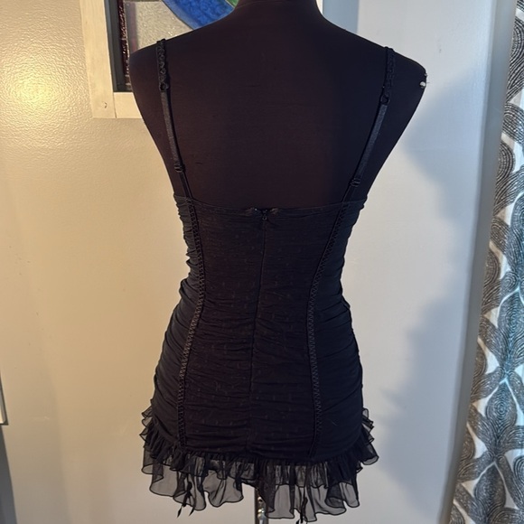 Victoria’s Secret Ruched Lace Corset Top SZ 34C - Picture 7 of 12